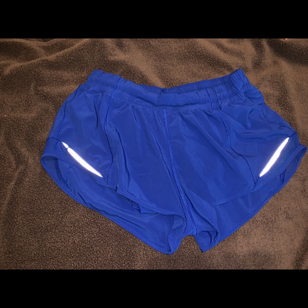 Lululemon shorts. Royal blue. Size 12